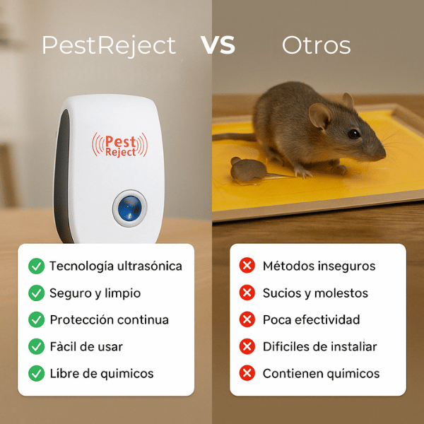 Repelente Eléctrico PestReject™ 🔥 Solo por HOY : PAGA 1 Y LLÉVATE 2 🔥