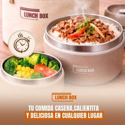LunchBox Gourmet- Ingeniería térmica de acero para paladares exigentes 🔥 Top Ventas 🔥