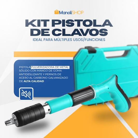 Kit Pistola de Clavos Completo 🚨 ÚLTIMO DIA DE PROMOCIÓN 🚨