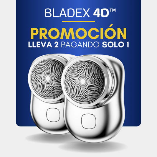 BladeX 4D™ – Mini Afeitadora Profesional – Comprá 1 y llevate otra GRATIS 🎁