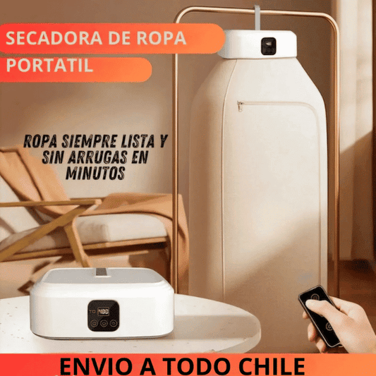 Secadora Portátil Elétrica Inteligente 🚨 ÚLTIMAS UNIDADES 🚨