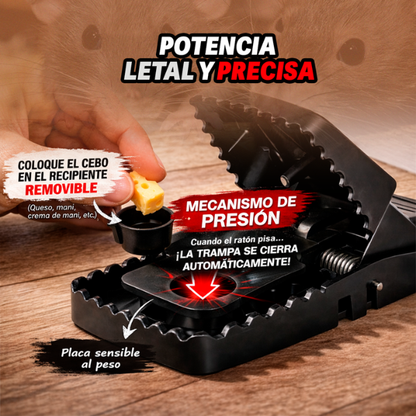 Master Trap - Elimina roedores de forma profesional y segura