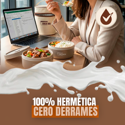 LunchBox Gourmet- Ingeniería térmica de acero para paladares exigentes 🔥 Top Ventas 🔥