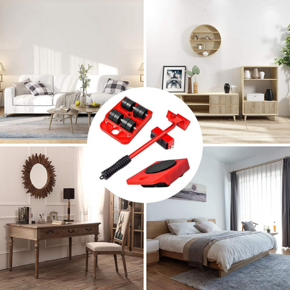Kit Desplazador de Muebles Multifuncional de 5 Piezas 🚨 ÚLTIMAS UNIDADES 🚨