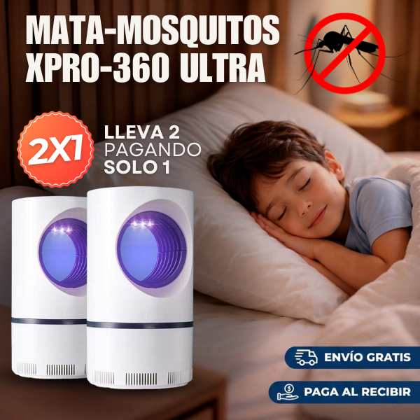 Mata-Mosquitos XPRO360 Ultra - Comprá 1 y llevate otra GRATIS 🎁