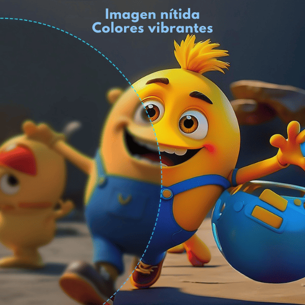 Projetor Portátil CineMax Super LED 🔥 40% OFF - SOLO POR HOY 🔥