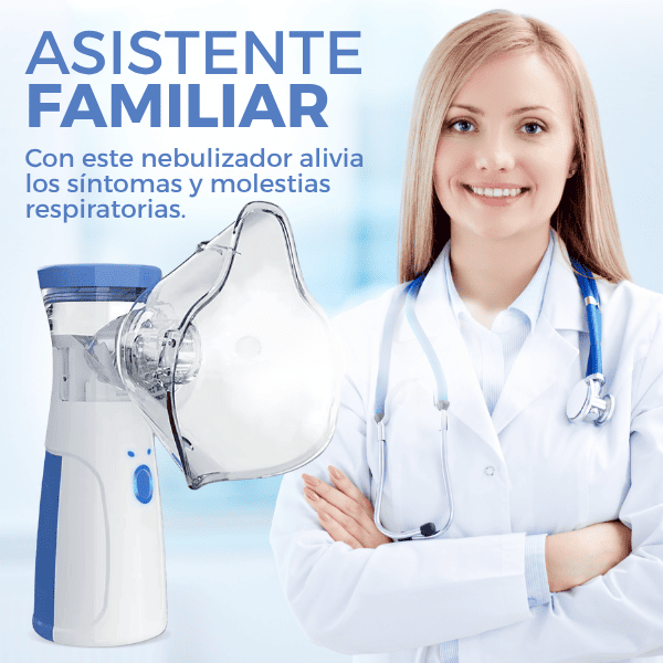 Nebulizador Portátil + Regalo Exclusivo 🎁 SOLO POR HOY 🔥