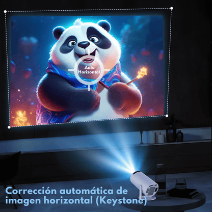 Projetor Portátil CineMax Super LED 🔥 40% OFF - SOLO POR HOY 🔥