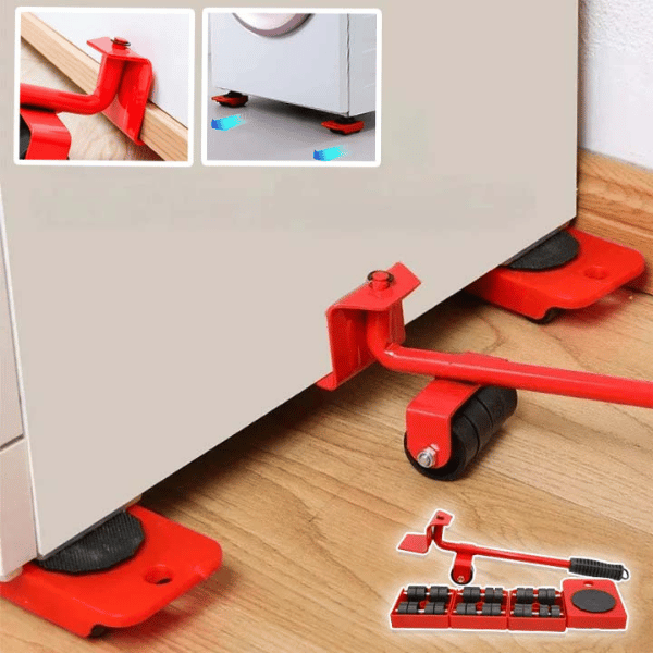 Kit Desplazador de Muebles Multifuncional de 5 Piezas 🚨 ÚLTIMAS UNIDADES 🚨