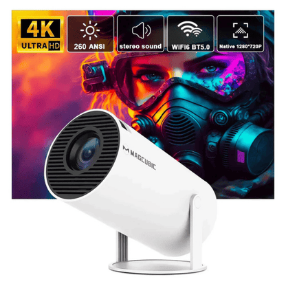 Projetor Portátil CineMax Super LED 🔥 40% OFF - SOLO POR HOY 🔥