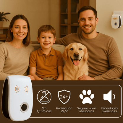 Repelente Eléctrico PestReject™ 🔥 Solo por HOY : PAGA 1 Y LLÉVATE 2 🔥