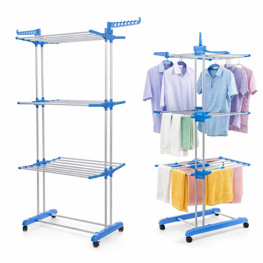 Tendedero 3 Niveles - Seca toda tu ropa sin ocupar espacio 🚨 Ultimas Unidades 🚨